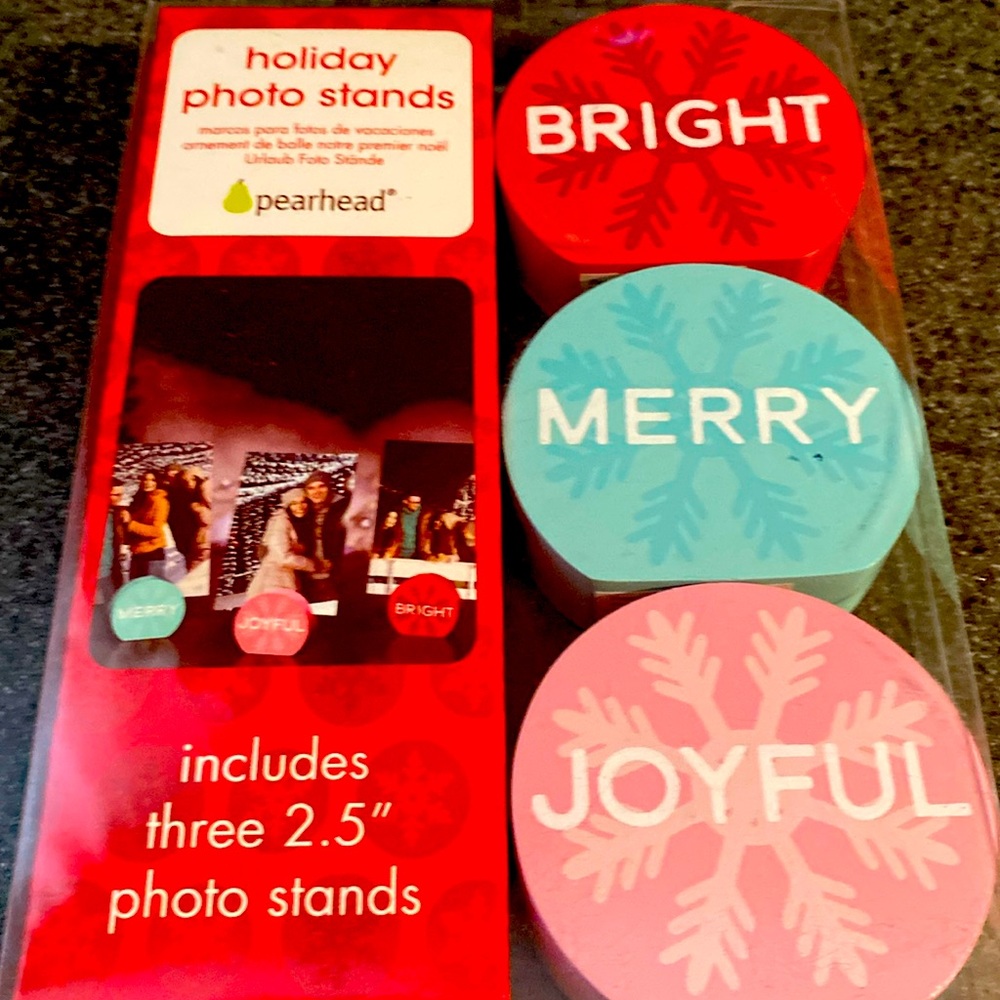 Holiday Photo Stands